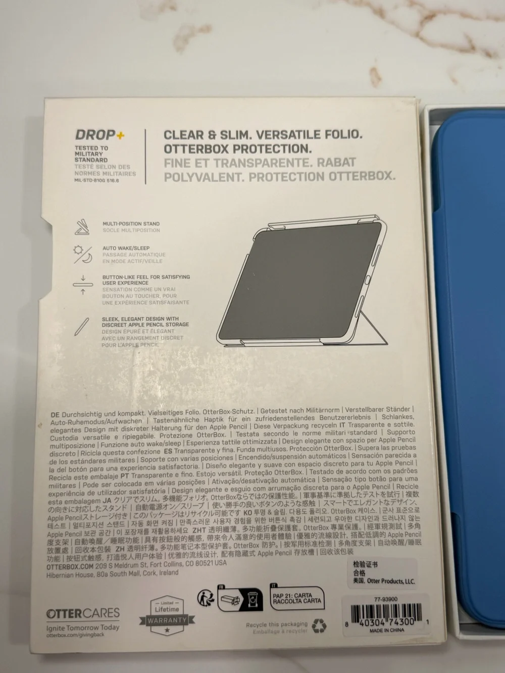 Otter box iPad mini (6th gen) Case Symmetry Series 360 Elite new